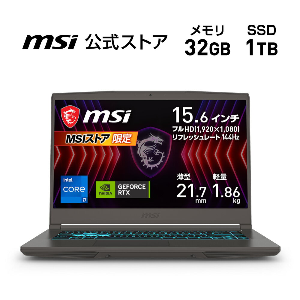 楽天市場】Core i7（メーカーMSI・メモリ容量32GB）（ノートPC