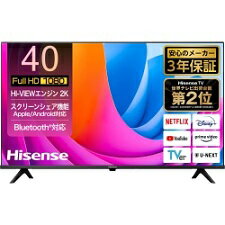 楽天市場】液晶テレビ 40型の通販