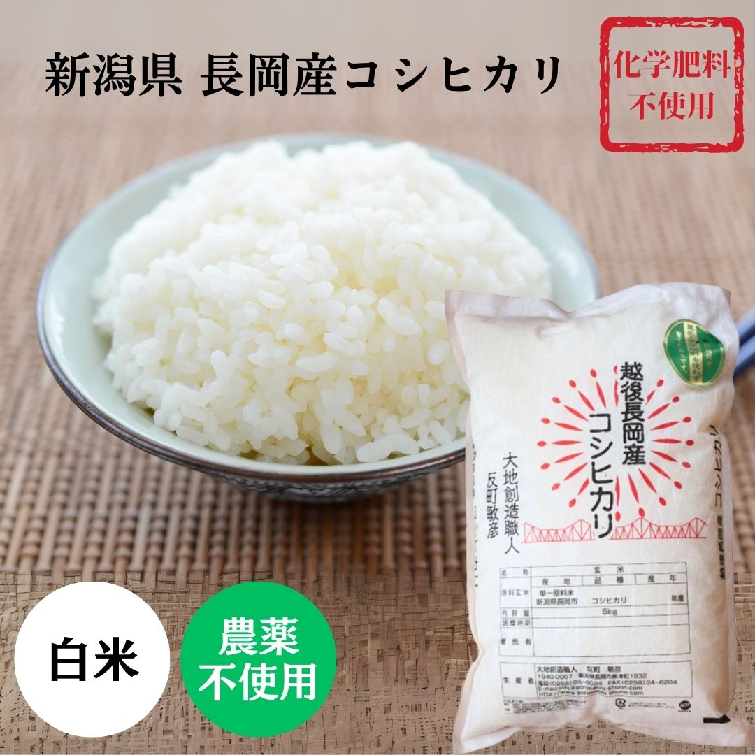 楽天市場】無農薬 無化学肥料 白米の通販