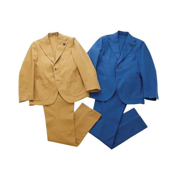 楽天市場】lardini コットン スーツの通販