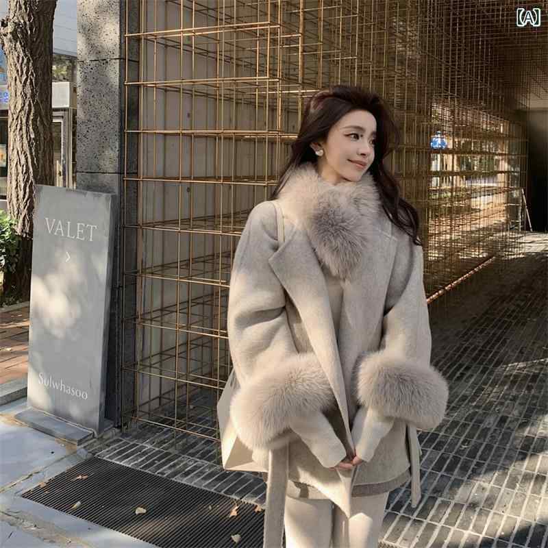 楽天市場】フォックスファー ポンチョの通販