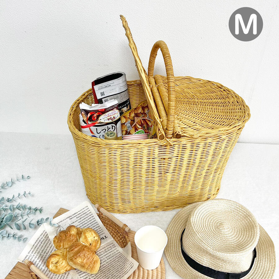 楽天市場】ヴィンテージ ピクニック バスケットの通販