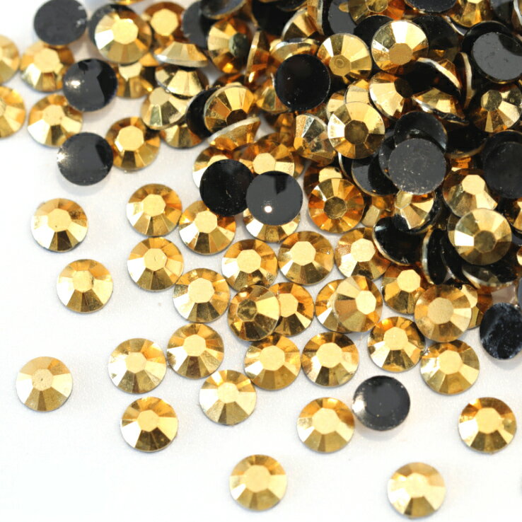 楽天市場】ラインストーン ゴールドの通販