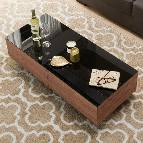 幅110cm] センターテーブル(ロード 110 MBR) 【配送員設置】 【5年保証