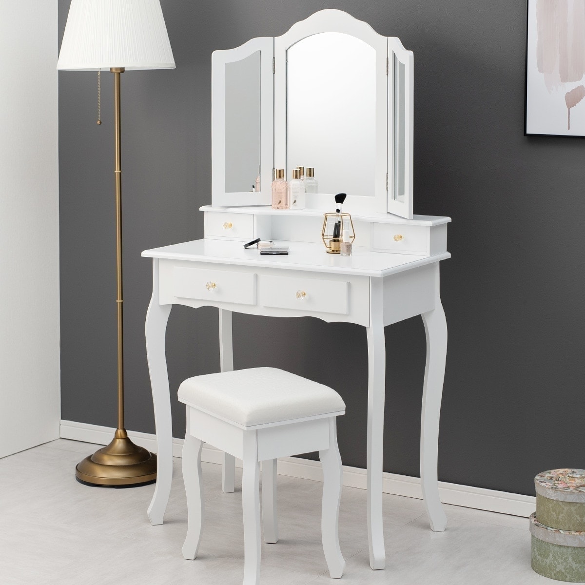 楽天市場】ドレッサー・鏡台（ブランドニトリ）（収納家具｜インテリア