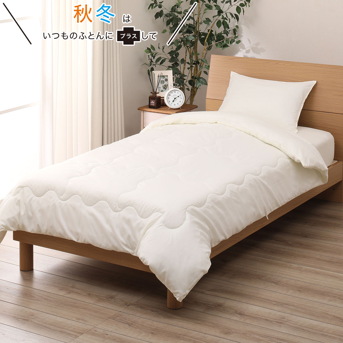 そのまま使える吸湿発熱 掛け布団 クイーン(NWSP n-s Q) 【・玄関先迄