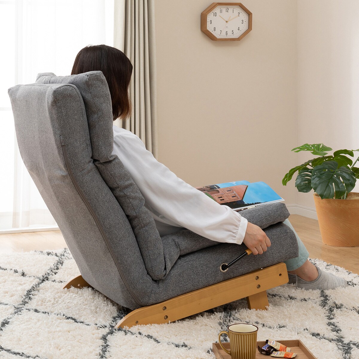 幅60cm] リクライナーソファ (KJ-1 GYXNA) | ニトリのダイニングチェア