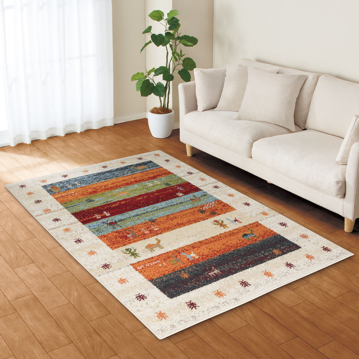 楽天市場】アクセントラグ ニトリ（インテリア・寝具・収納）の通販