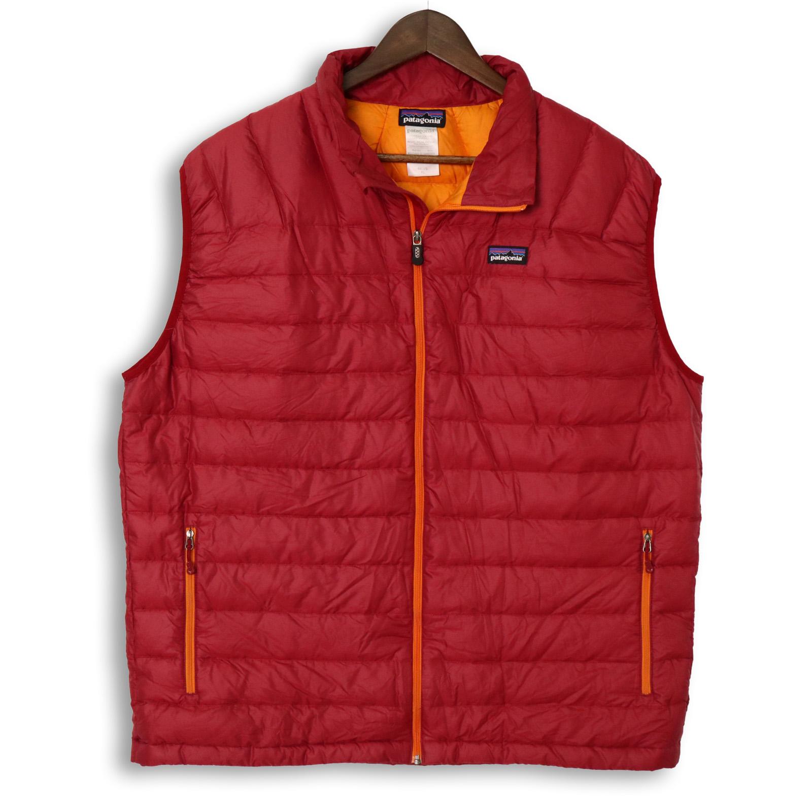 楽天市場】パタゴニア ダウンベスト（カラーレッド）（メンズ