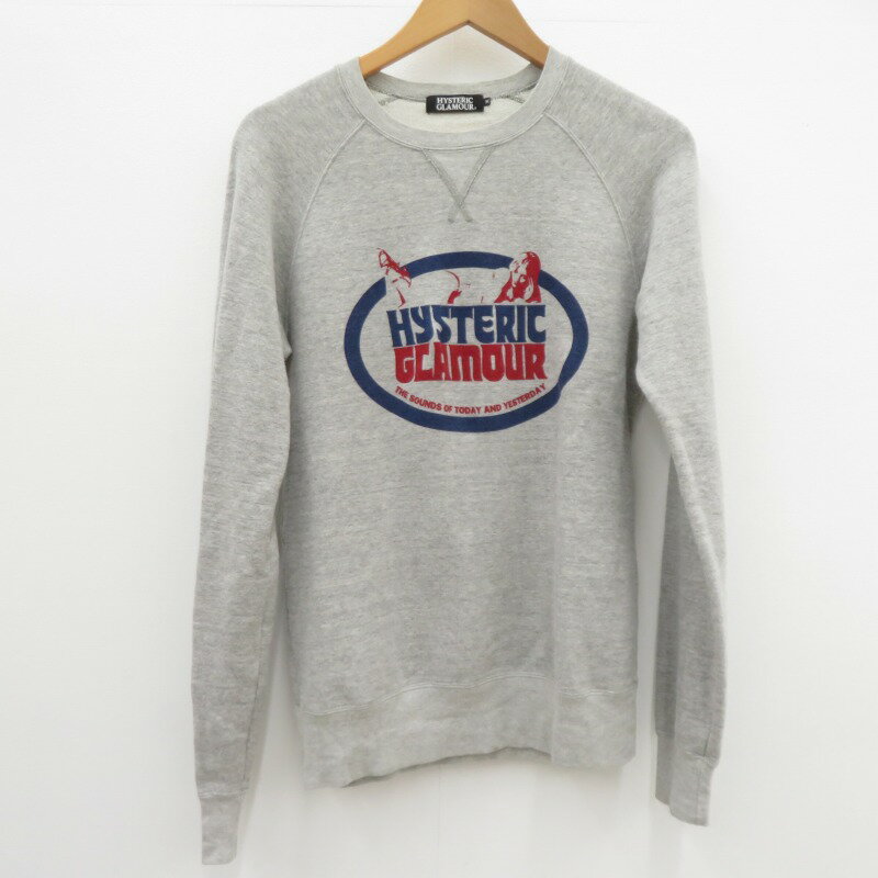 楽天市場】HYSTERIC GLAMOUR（カラーグレー）（スウェット・トレーナー