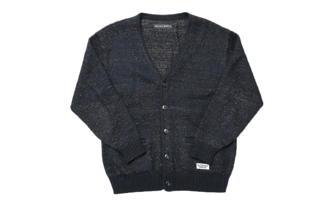 モヘヤ】ワコマリア♧チェックニット ウール 日本製 ルード M 良カラー