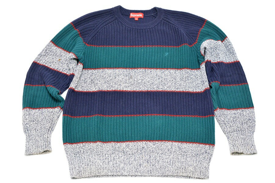 楽天市場】ボーダー ニット（ブランドシュプリーム）（メンズ