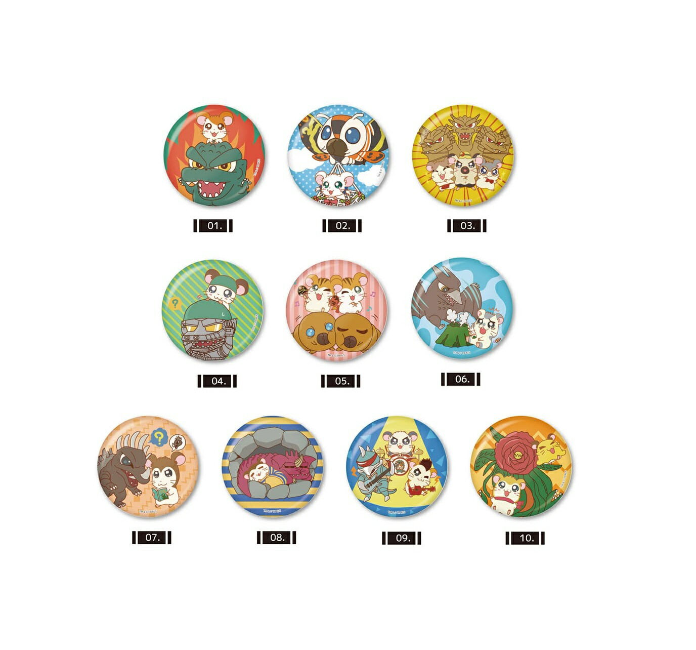 楽天市場】ハム太郎 缶バッジの通販