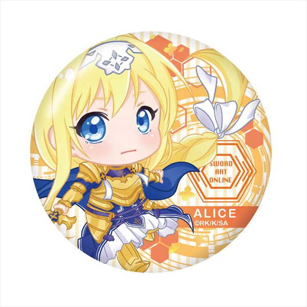 2019年小倉城限 ソードアート・オンラインアリス 缶バッジ 2019年小倉