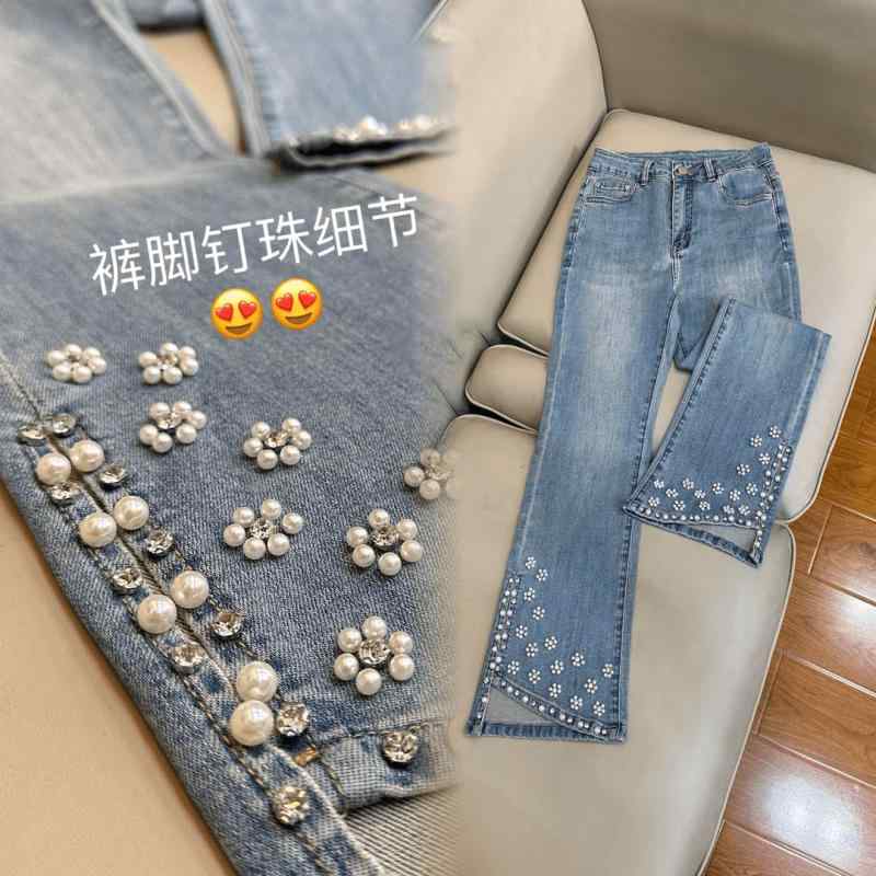 楽天市場】ビーズ（パンツ｜ボトムス）：レディースファッションの通販