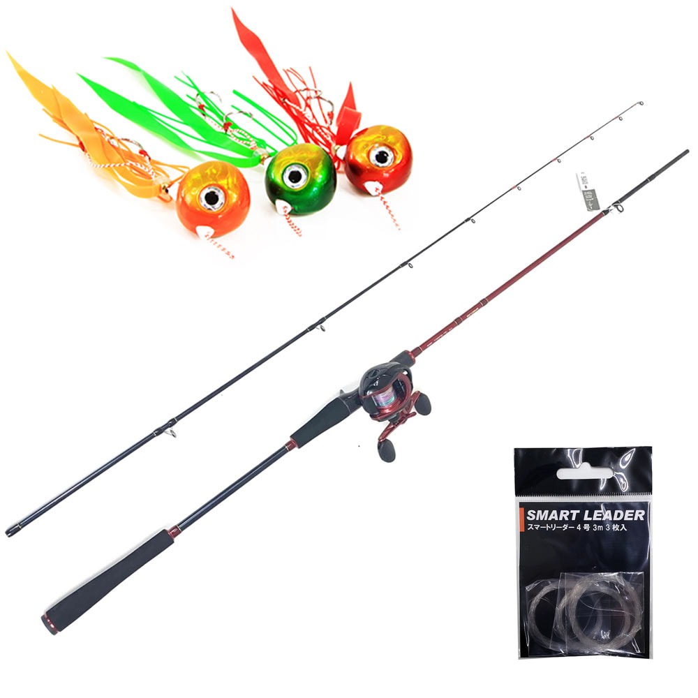 楽天市場】鯛 ラバ ロッド リール セットの通販