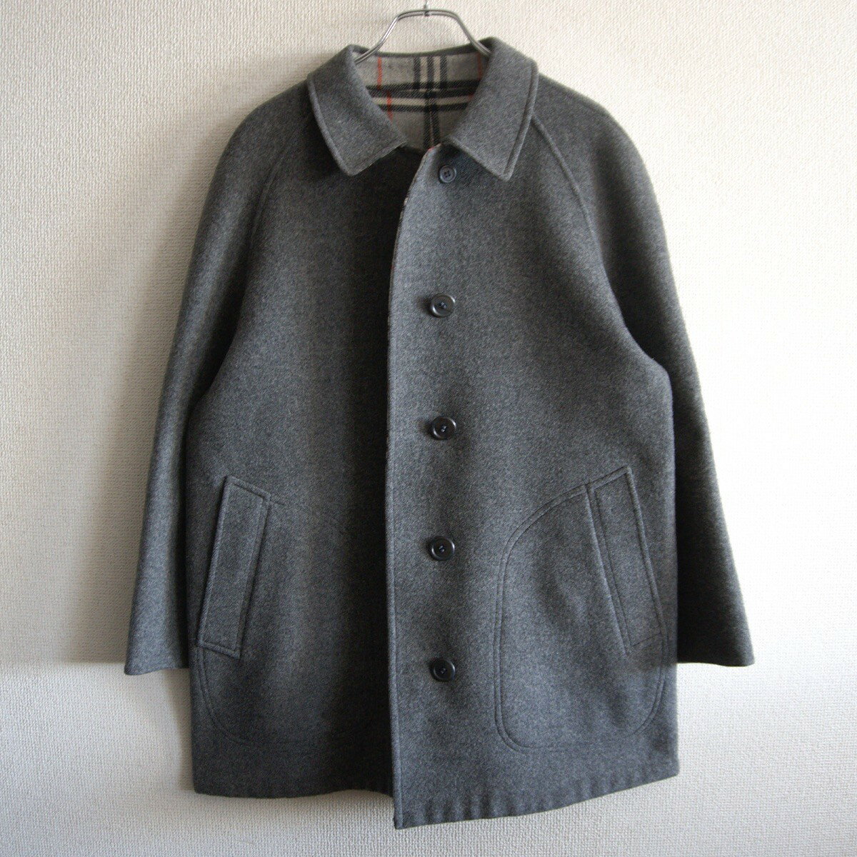 楽天市場】バーバリー リバーシブル コートの通販