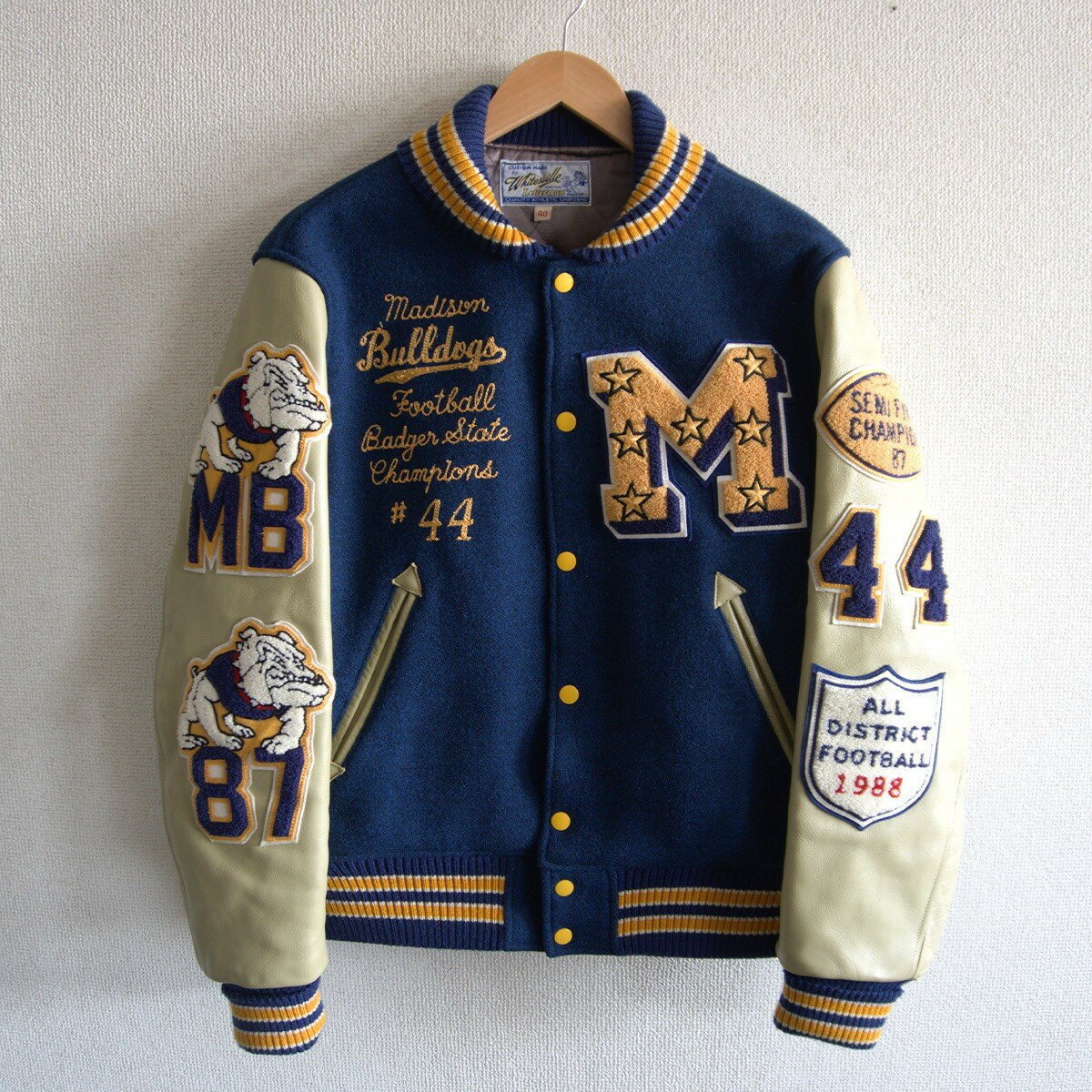 楽天市場】スタジャン ホワイツビル（メンズファッション）の通販