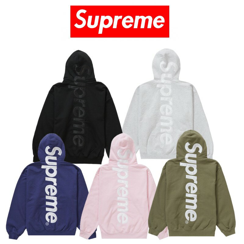 楽天市場】Supreme Satin Appliqué Hooded Sweatshirtの通販