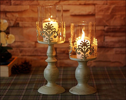 楽天市場】キャンドルホルダー アンティークの通販