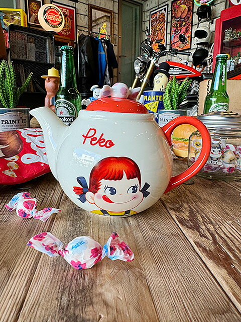 楽天市場】ペコちゃん ティーポットの通販