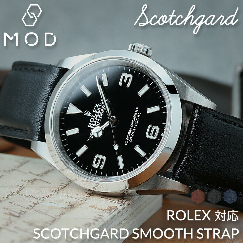 楽天市場】【ROLEX ロレックス 対応】MOD SCOTCH GUARD LEATHER STRAP