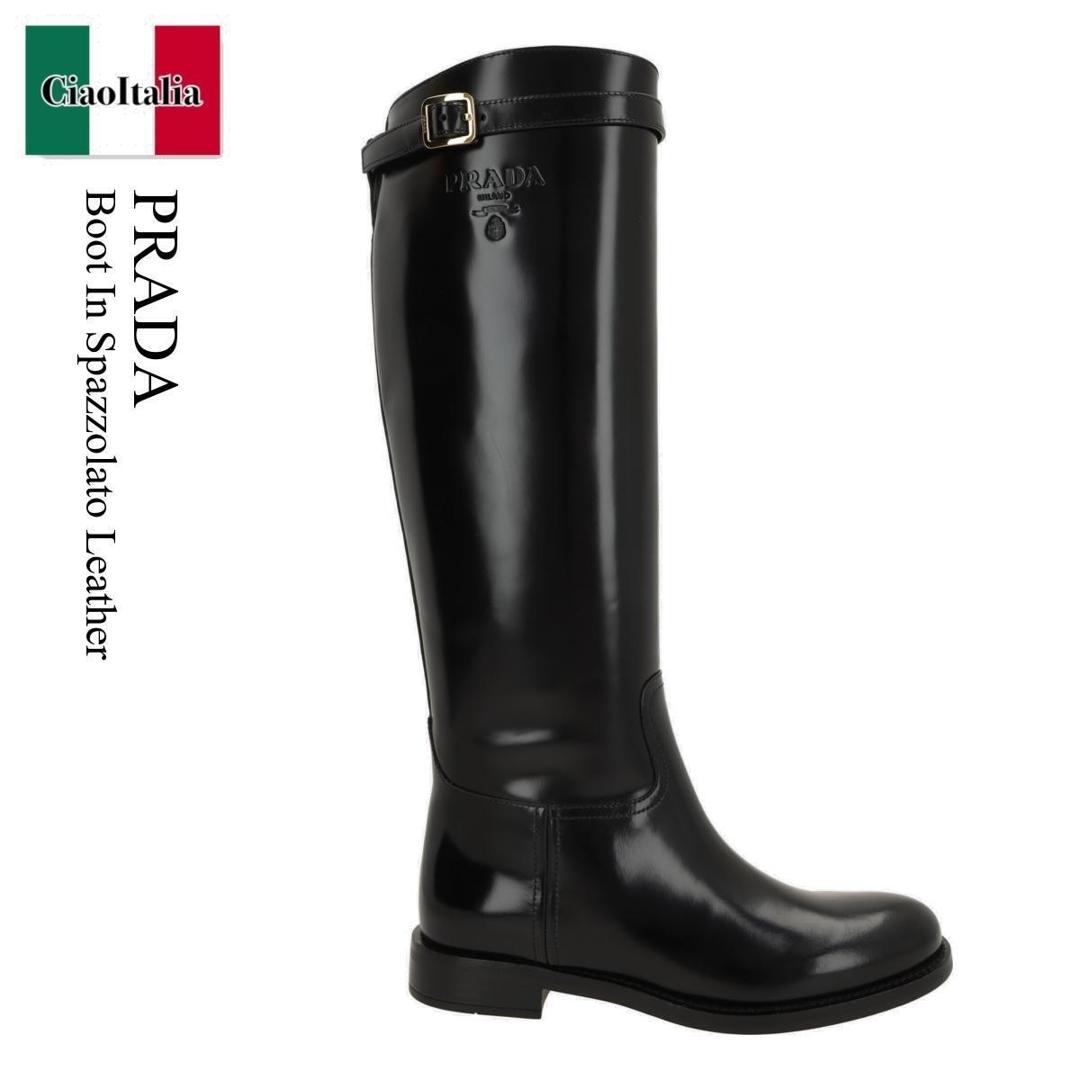 楽天市場】ロングブーツ（ブランドプラダ）の通販