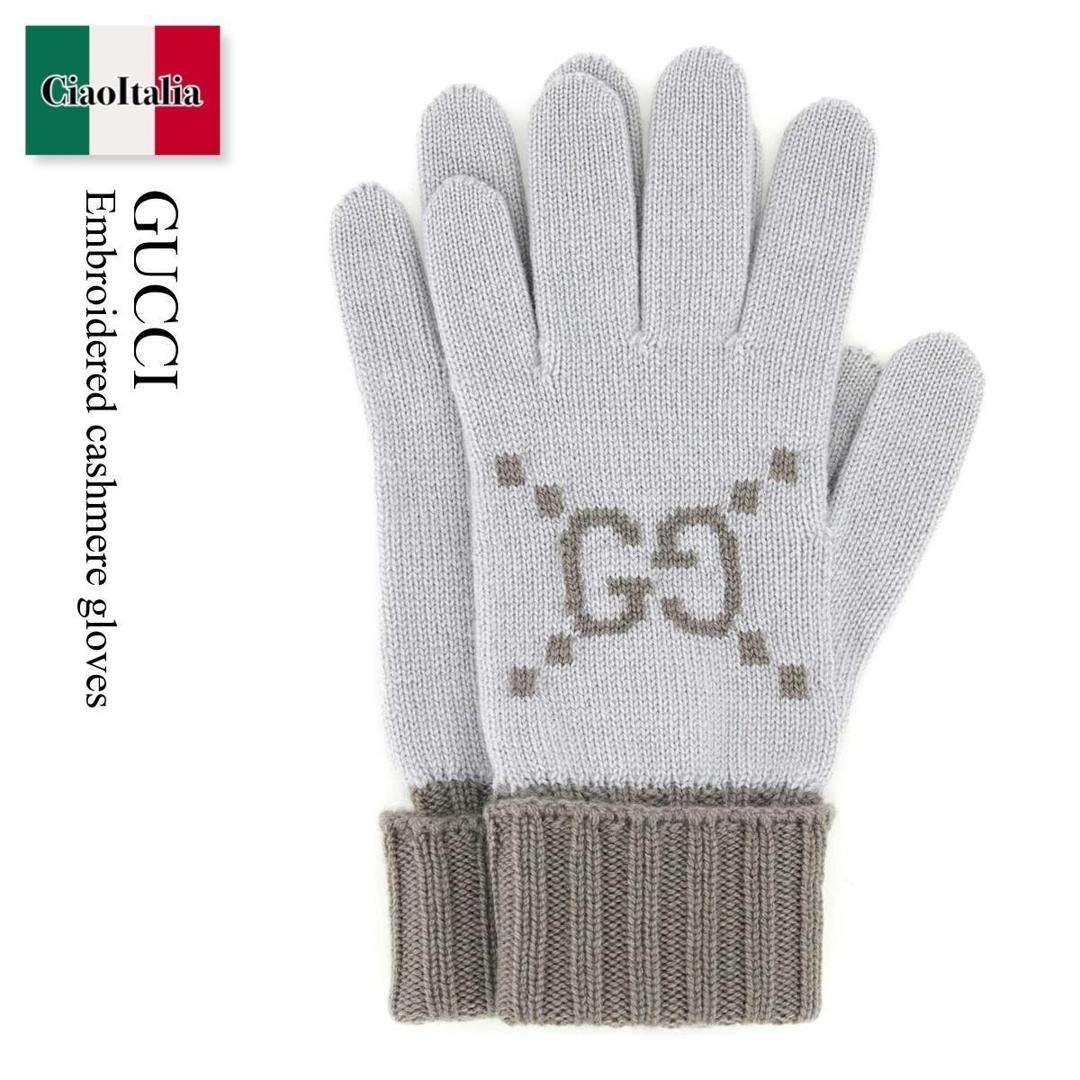 GUCCI リボン付きグレー手袋 GUCCI リボン付きグレー手袋 楽天市場