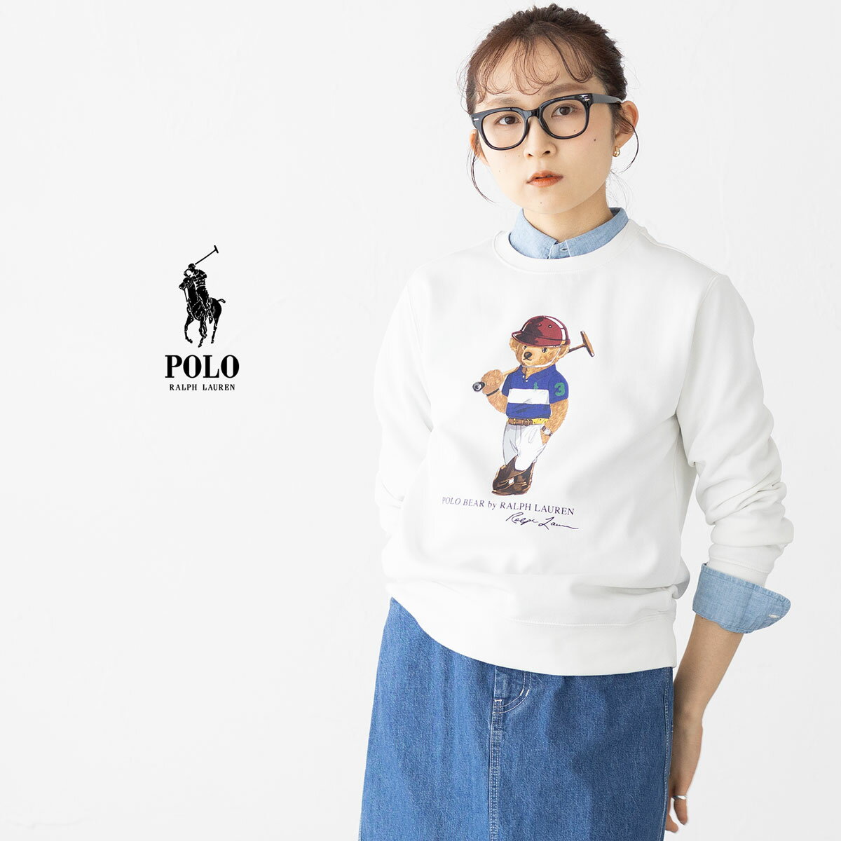 楽天市場】ポロベア（スウェット・トレーナー｜トップス）：メンズ