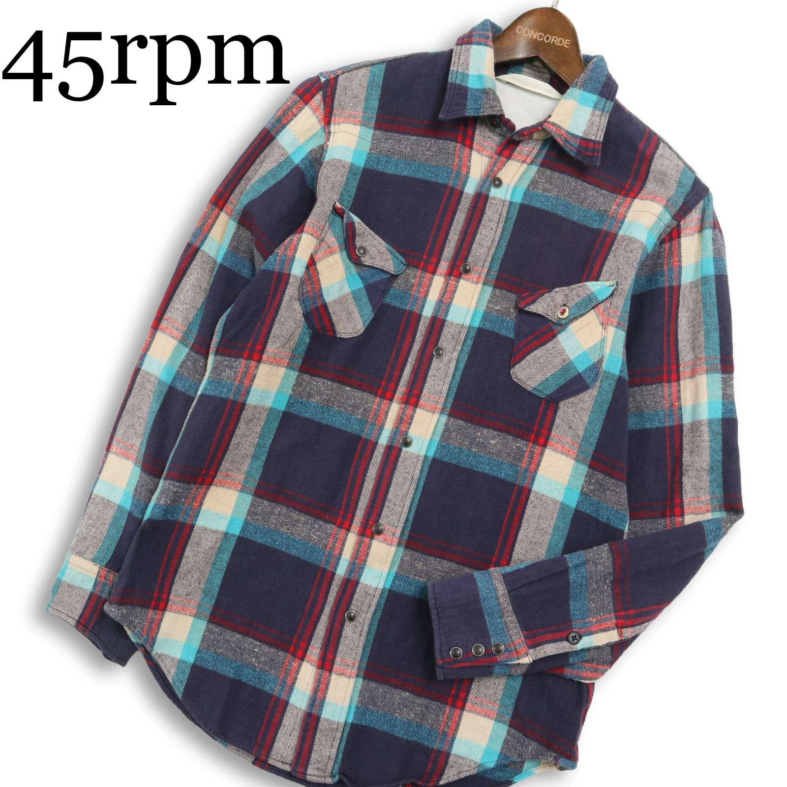 楽天市場】45rpm シャツ チェックの通販