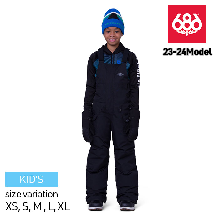 楽天市場】686 ビブパンツ（キッズ・ジュニア用ウェア｜スノーボード用