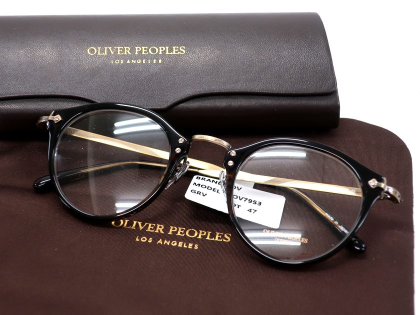 楽天市場】ブラック ゴールド（ブランドオリバー ピープルズ）（眼鏡