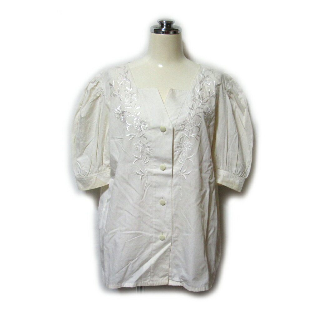 楽天市場】刺繍 ブラウス（ブランドディオール）（トップス