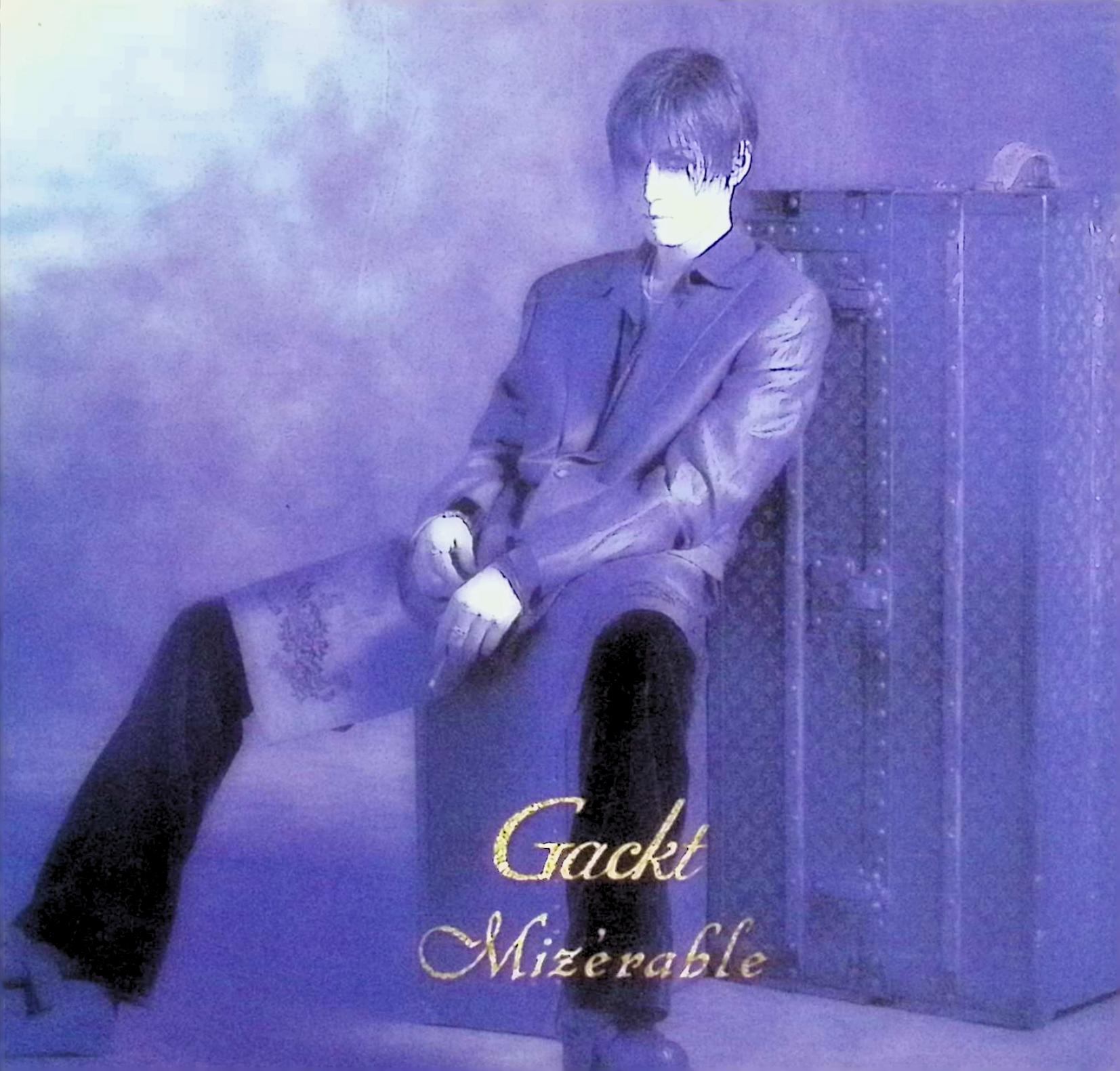 Gackt Mizerable Single Box 限定生産盤 Gackt Mizerable Single Box
