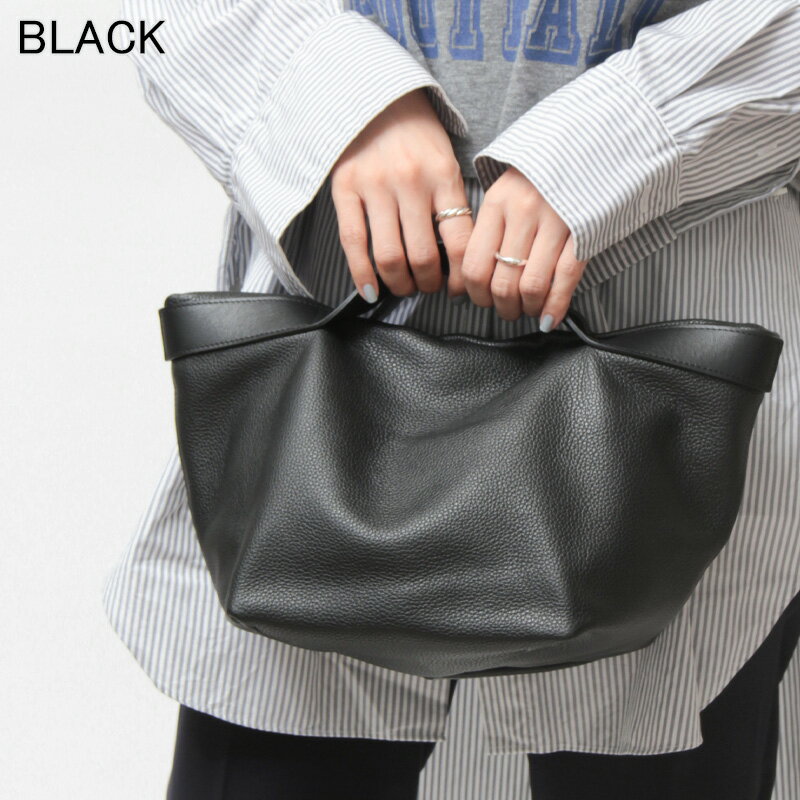 Bucket Baggage バッグ ブラック 本革 Bucket Baggage バッグ ブラック