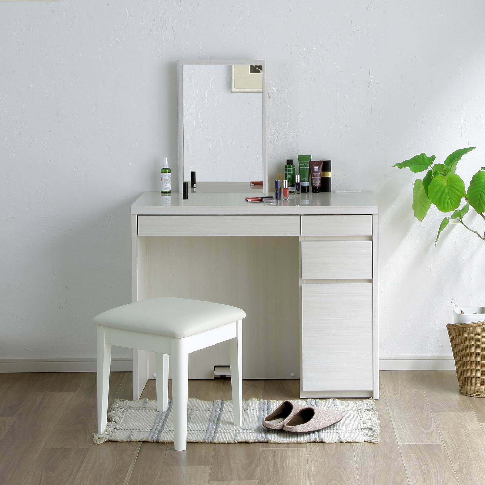 楽天市場】白木目（ドレッサー・鏡台｜収納家具）：インテリア・寝具