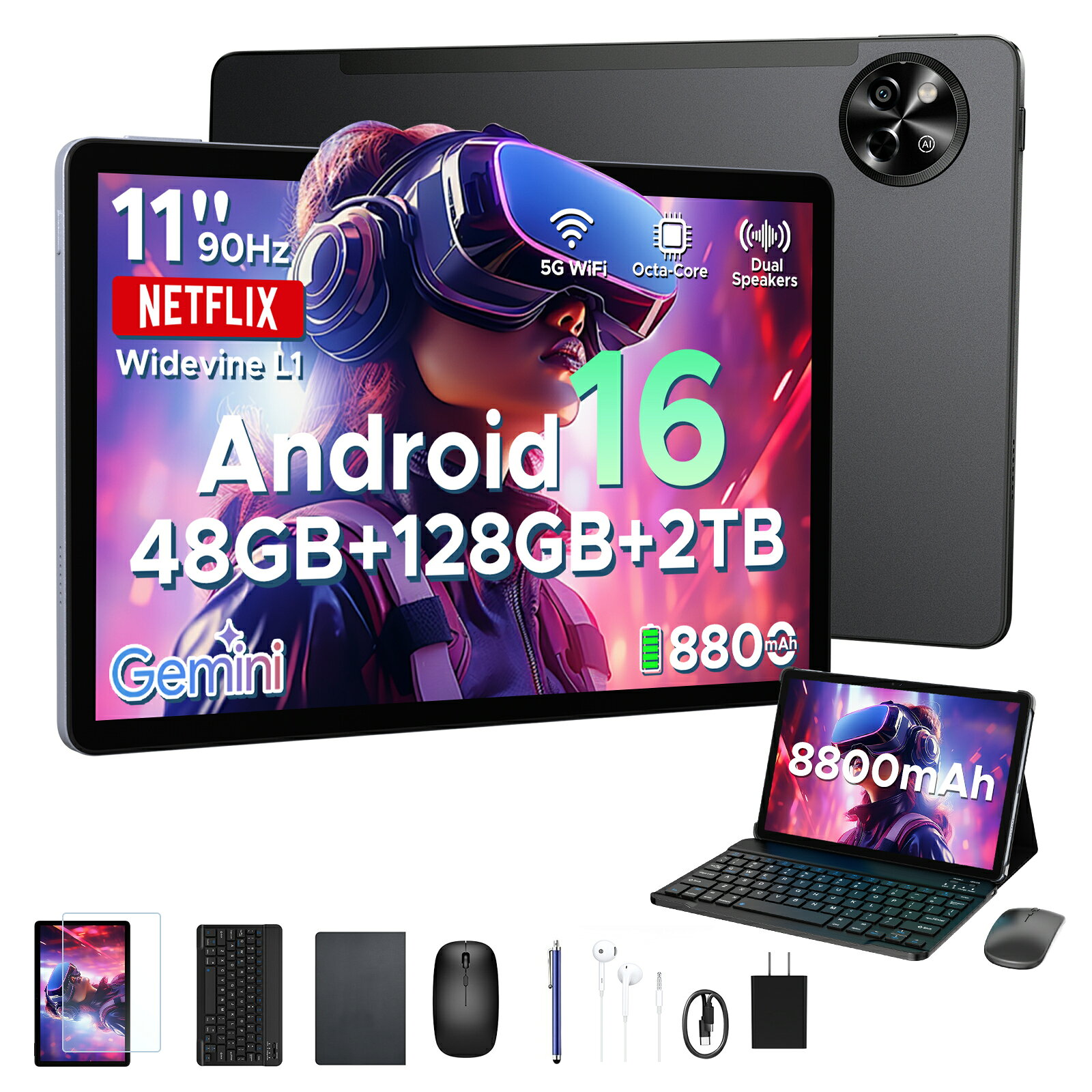 楽天市場】11インチ タブレット（タブレットPC本体｜スマートフォン