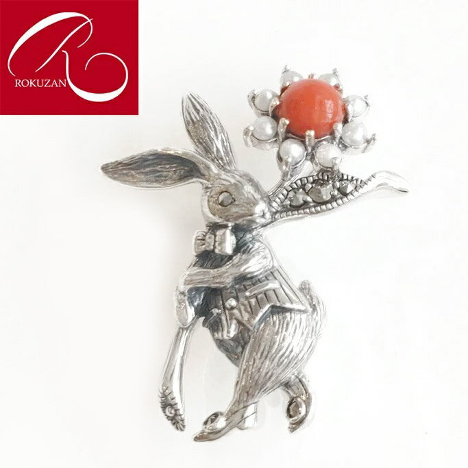 楽天市場】ブローチ アンティーク（種類（宝石）珊瑚）（ジュエリー