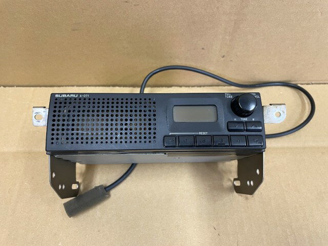 楽天市場】スバル サンバー 純正 ラジオの通販