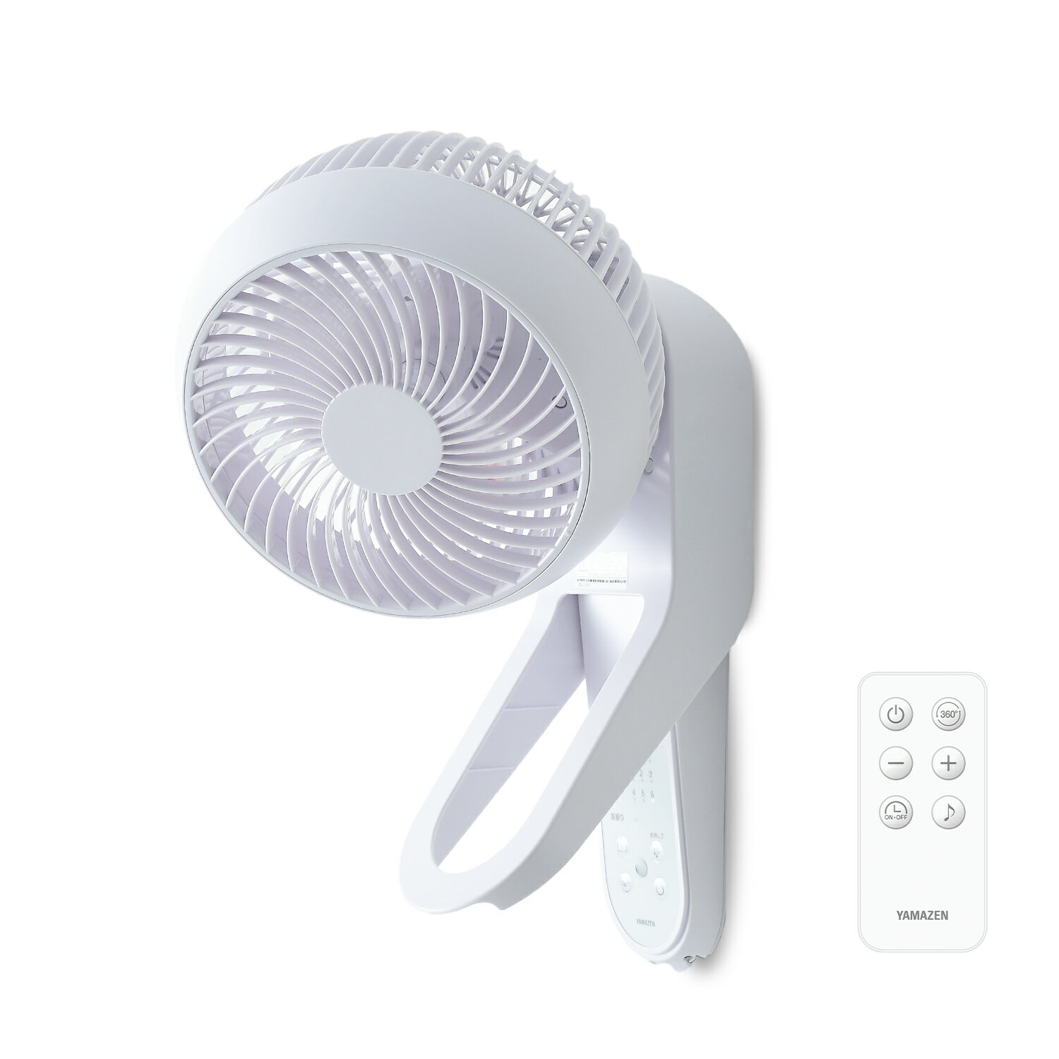 楽天市場】山善 DCモーター搭載 壁掛扇風機 YWX-BGD301の通販