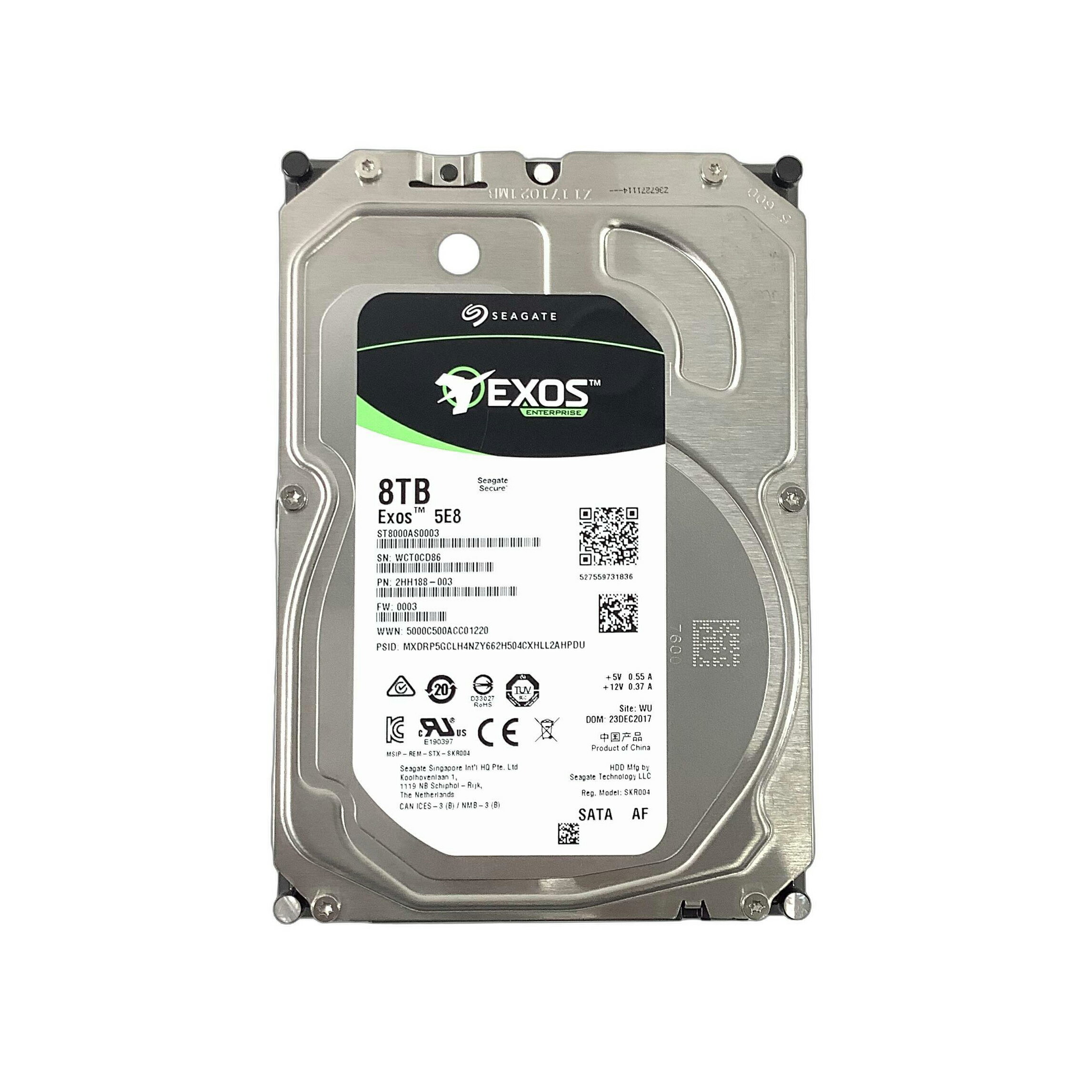 日立HGST 8TB 内臓HDD 高信頼ヘリウム充填HDD 稼働1年3か月程度 日立