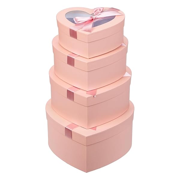 楽天市場】ハート型ボックス （ピンク）の通販