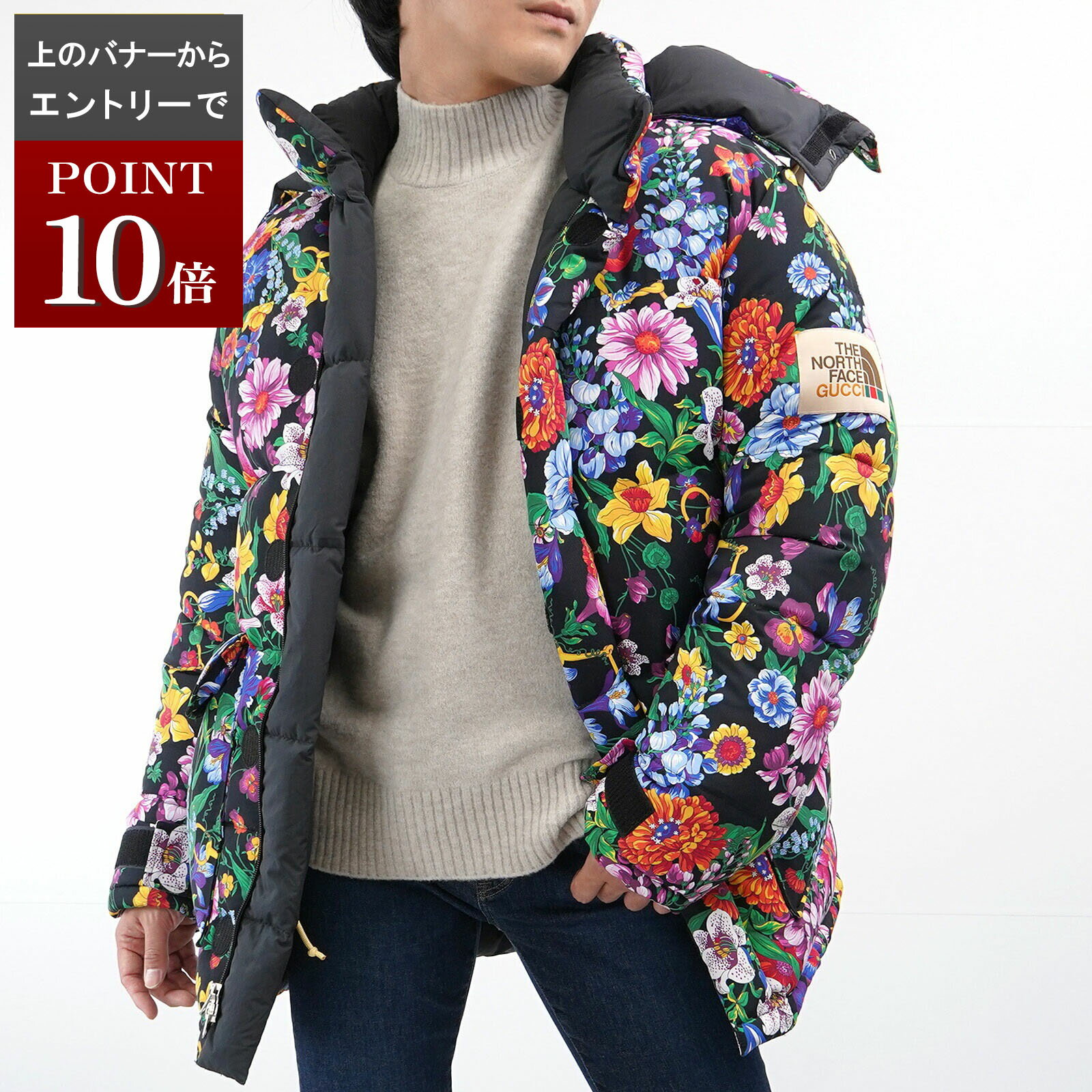 楽天市場】ノースフェース ダウン マルチカラーの通販