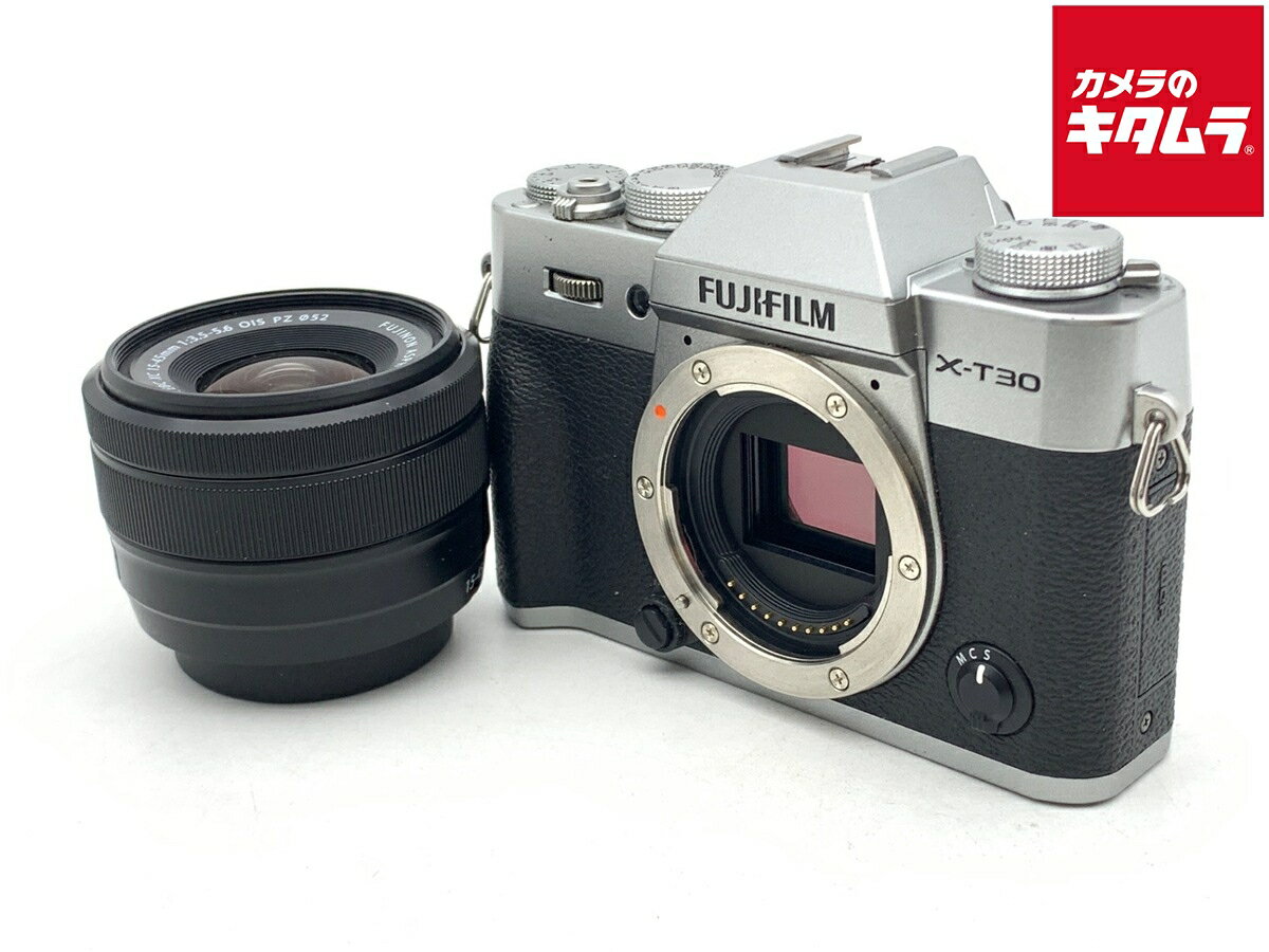 楽天市場】富士フイルム x－t30 xc15－45mm レンズキット シルバーの通販