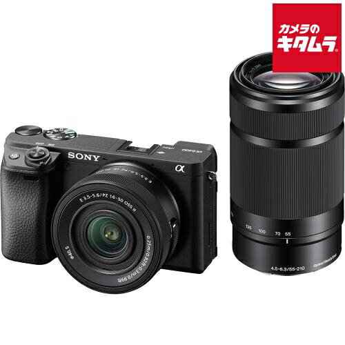 楽天市場】sony α6400 ダブルズームレンズキットの通販