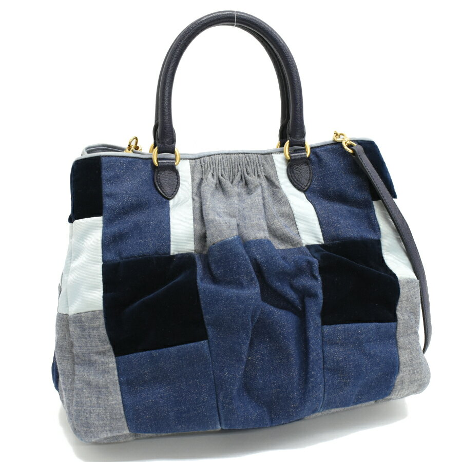 楽天市場】miumiu デニム（ブランドミュウミュウ）（レディースバッグ