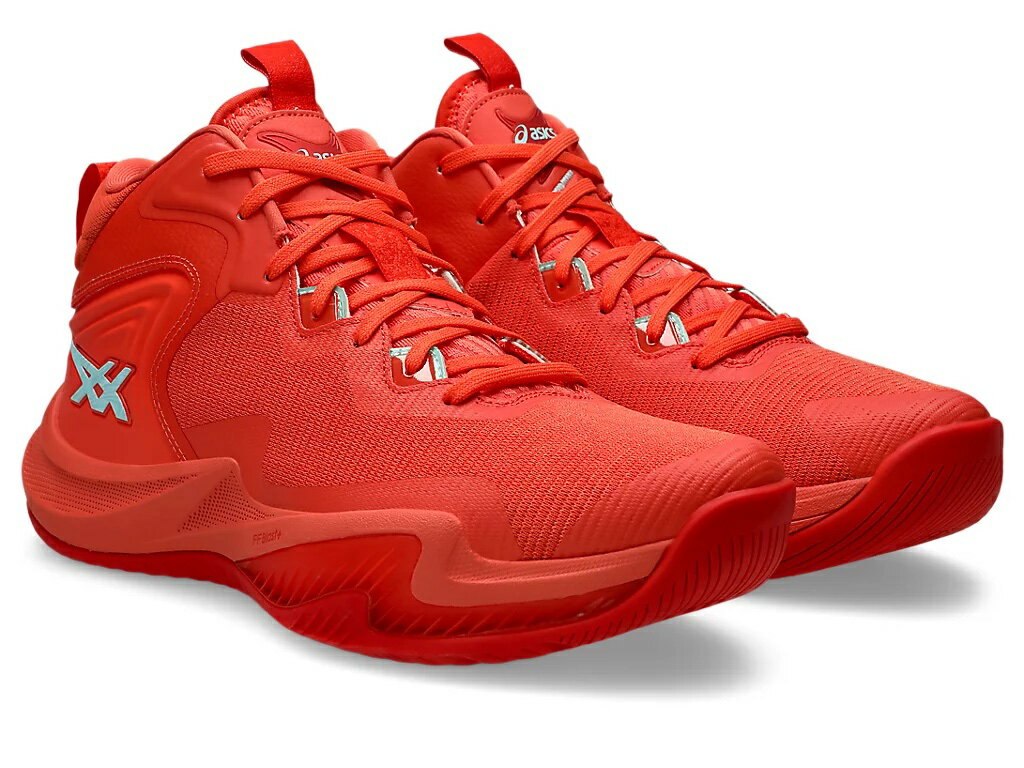 楽天市場】バッシュ アシックス ホワイト レッドの通販