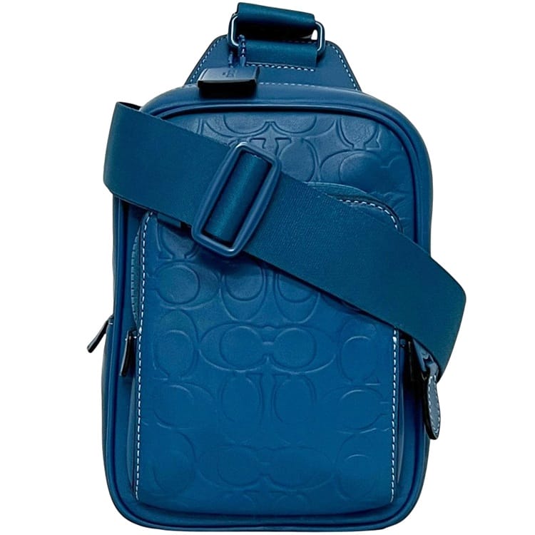 楽天市場】COACH コーチ シグネチャー（ブランドコーチ・カラーブルー