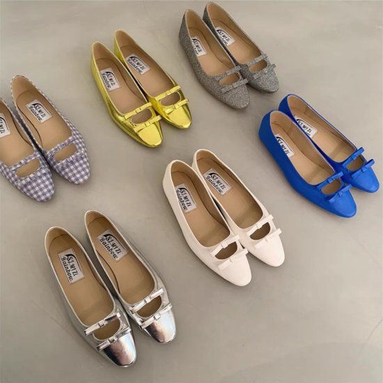 楽天市場】バレエシューズ ギンガムチェックの通販