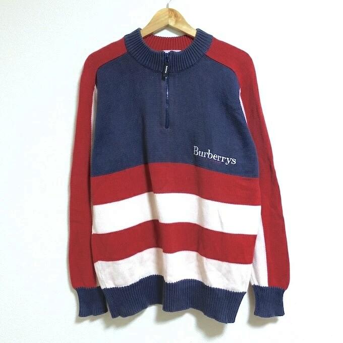 楽天市場】バーバリー ハーフジップの通販